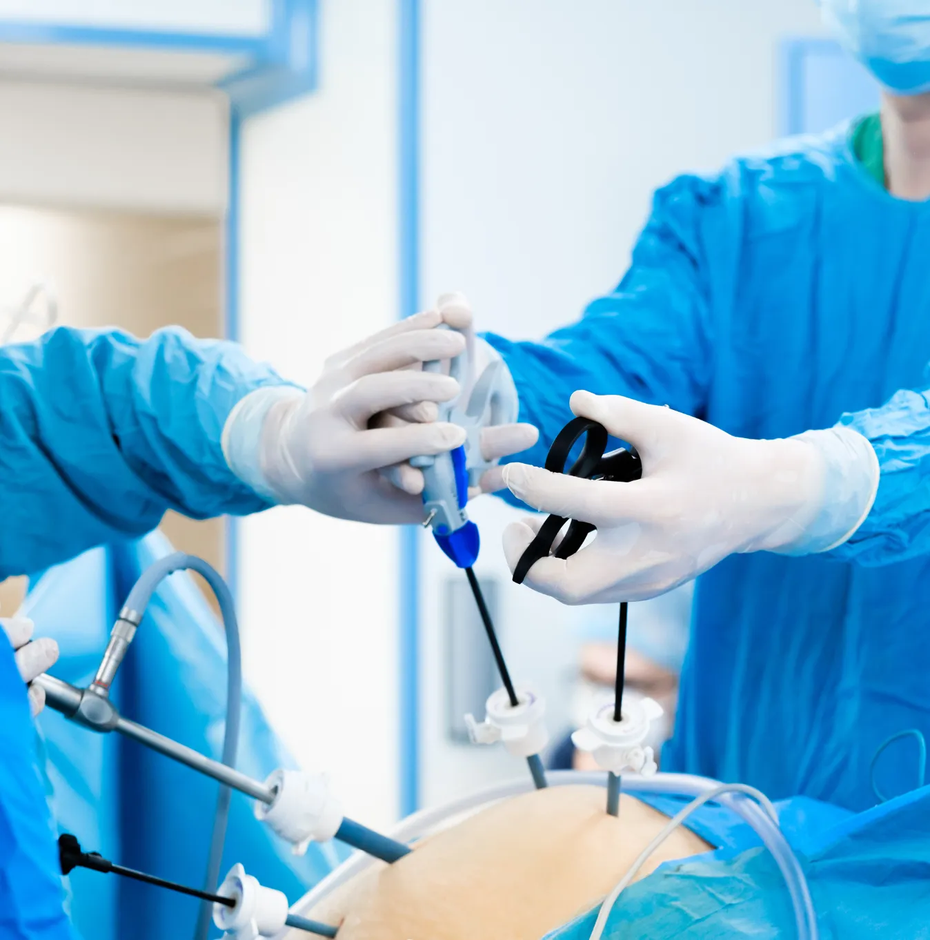 Plastic Surgeon Performing Procedure