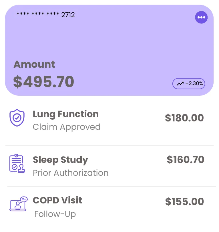Pulmonology Billing Dashboard