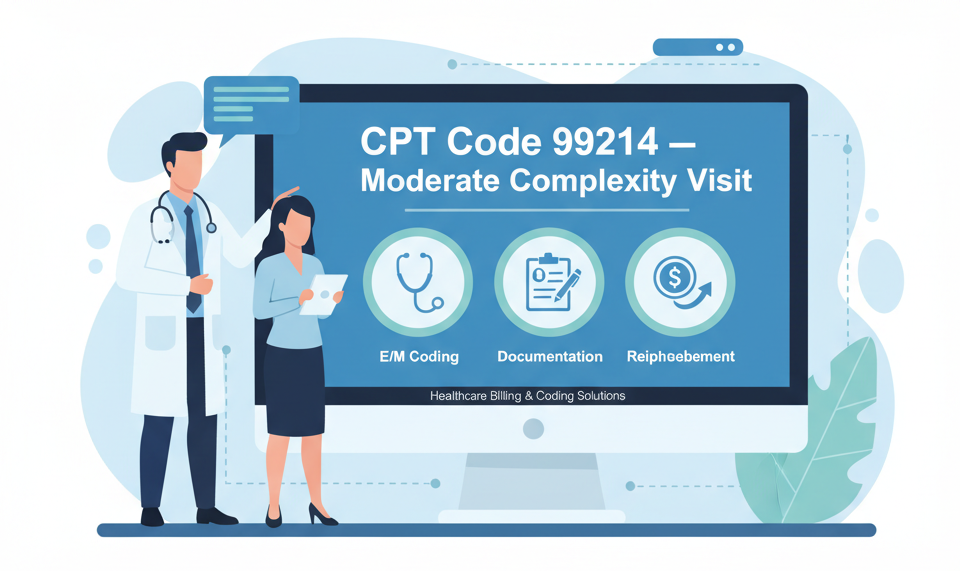99214 CPT Code – Office Visit Level 4 Billing Details and Examples